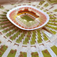 Строительство нового нижегородского стадиона идет с опережением сроков