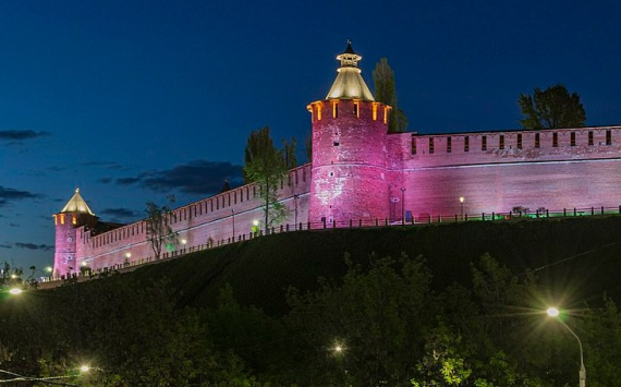 В Нижнем Новгороде 43,3 млн рублей направят на подсветку Кремля