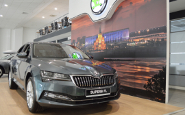 Обновленный ŠKODA SUPERB уже в Автоцентре Злата!