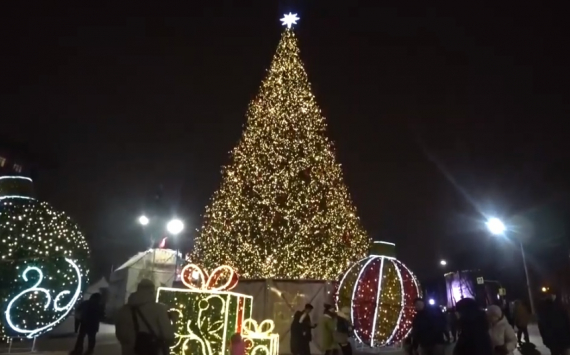 Новогодняя ёлка Нижнего Новгорода стала восьмой по высоте в РФ
