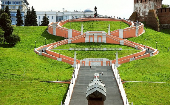 Чкаловскую лестницу отремонтируют за 66,6 млн рублей
