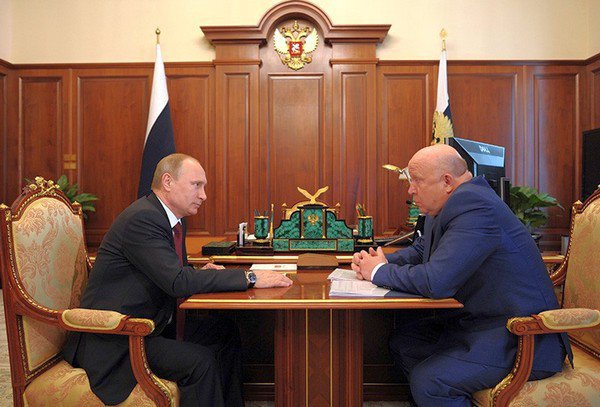 Валерий Шанцев на встрече с президентом России Владимиром Путиным