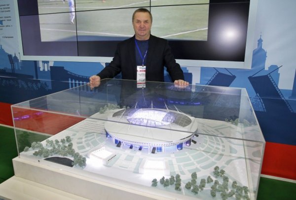 Владимир Челомин на II Международной выставке-конференции FOOTBALL BUILD EXPO